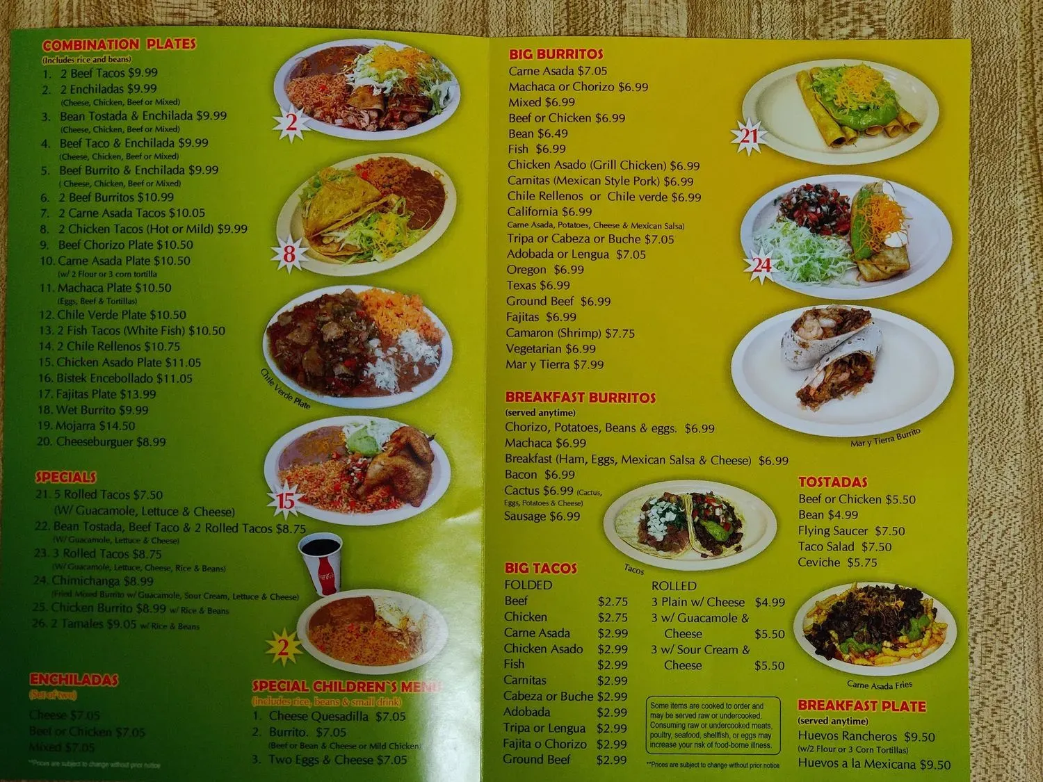 Menu 6