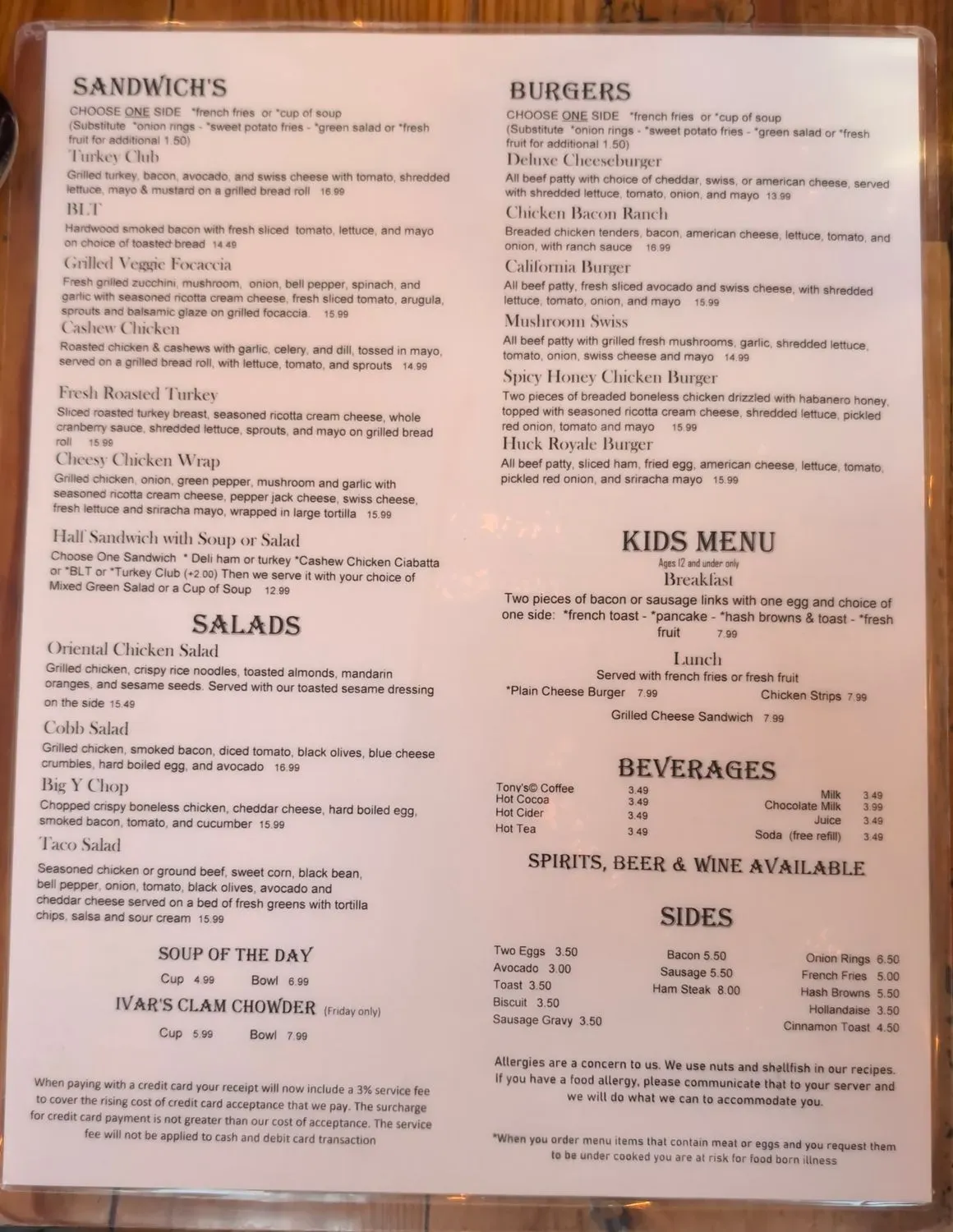 Menu 3