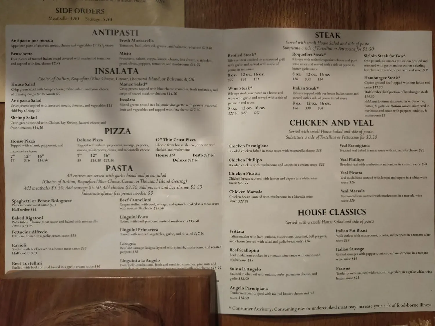 Menu 6