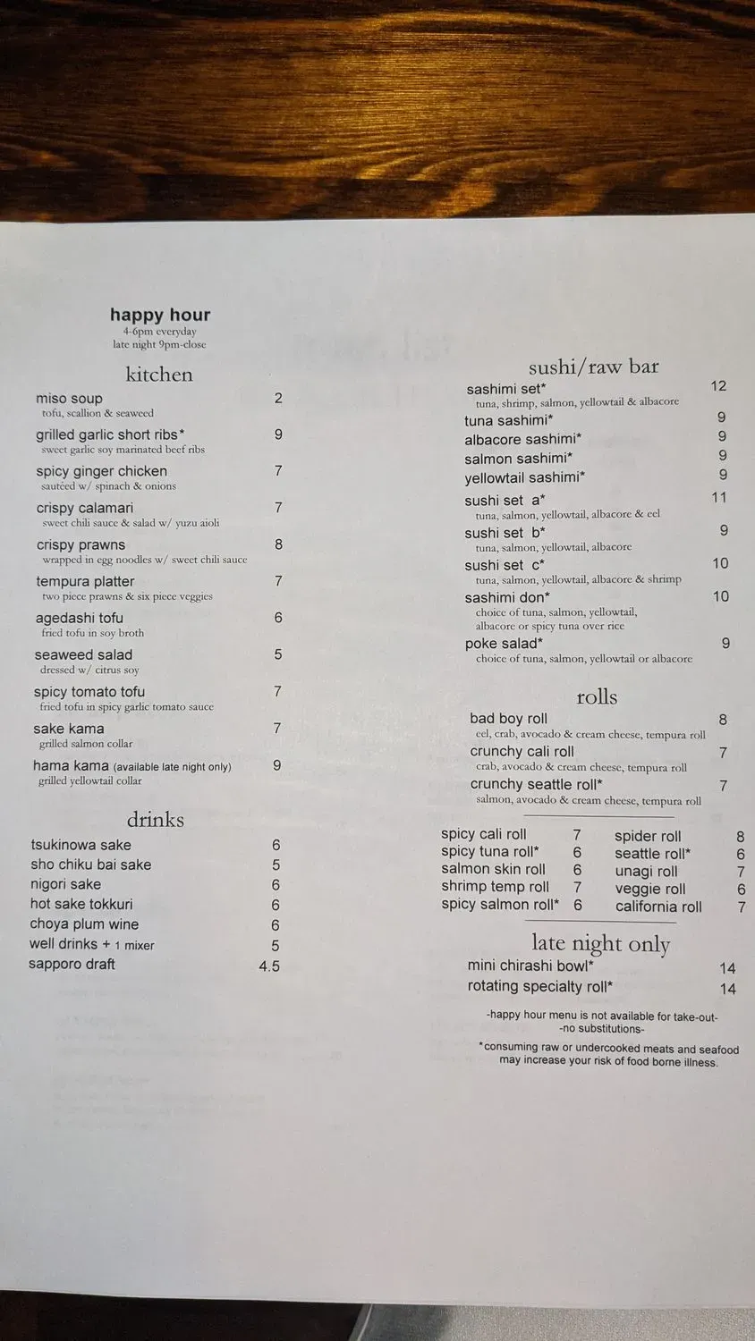 Menu 3