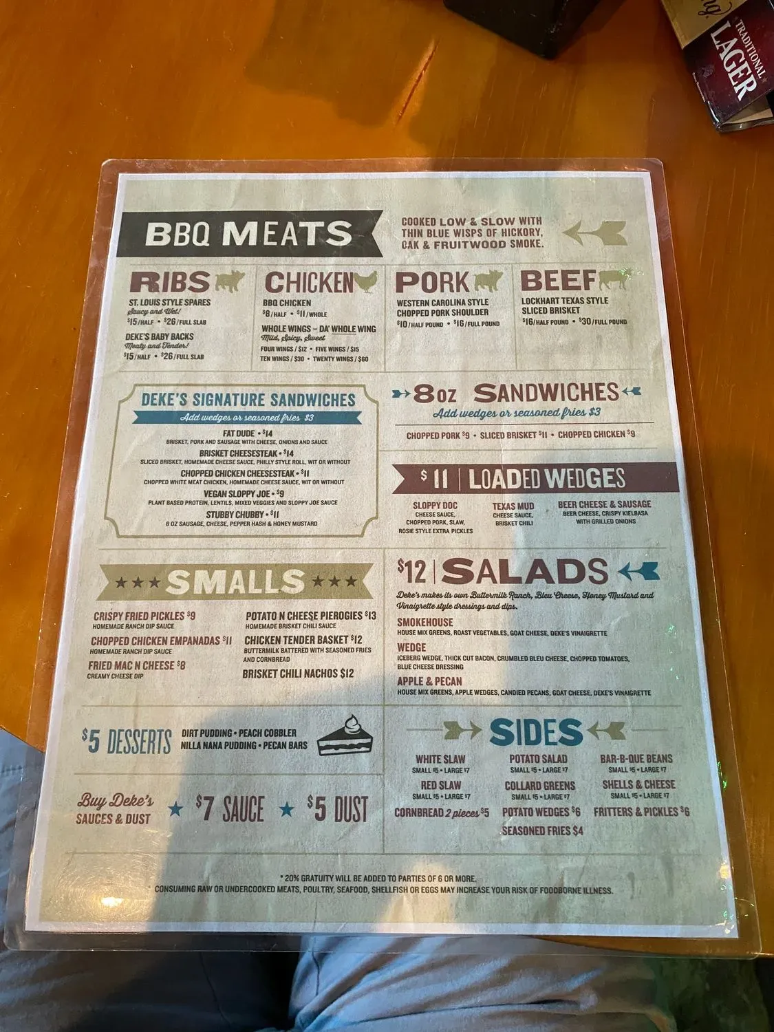 Menu 6