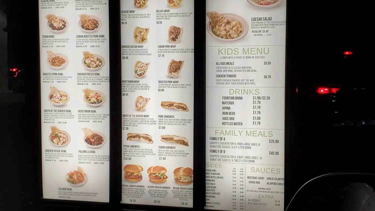 Menu 3