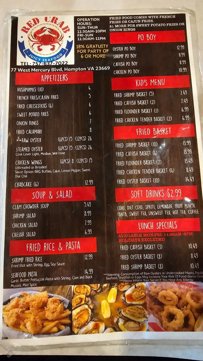 Menu 6