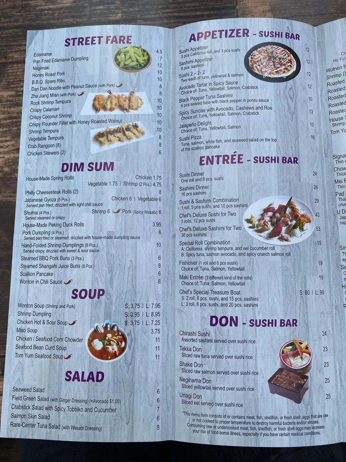 Menu 4