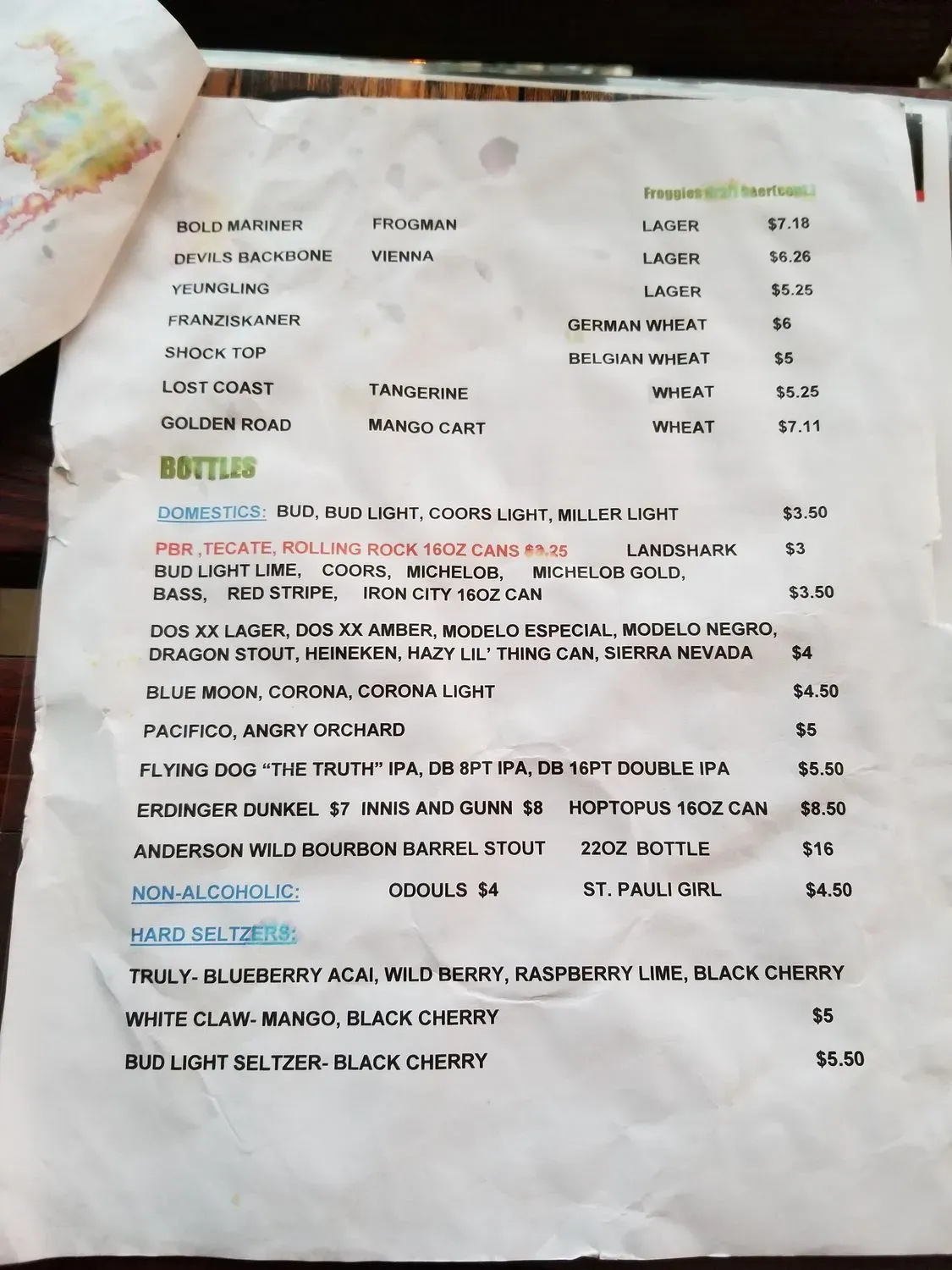 Menu 3