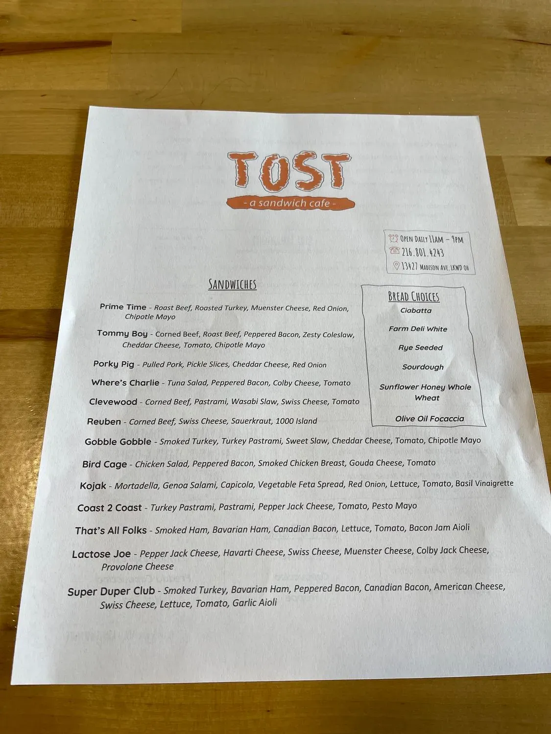 Menu 3