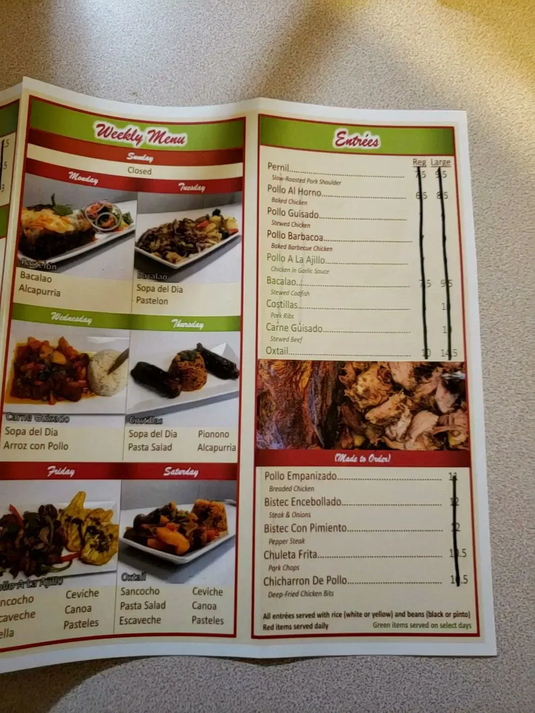 Menu 4