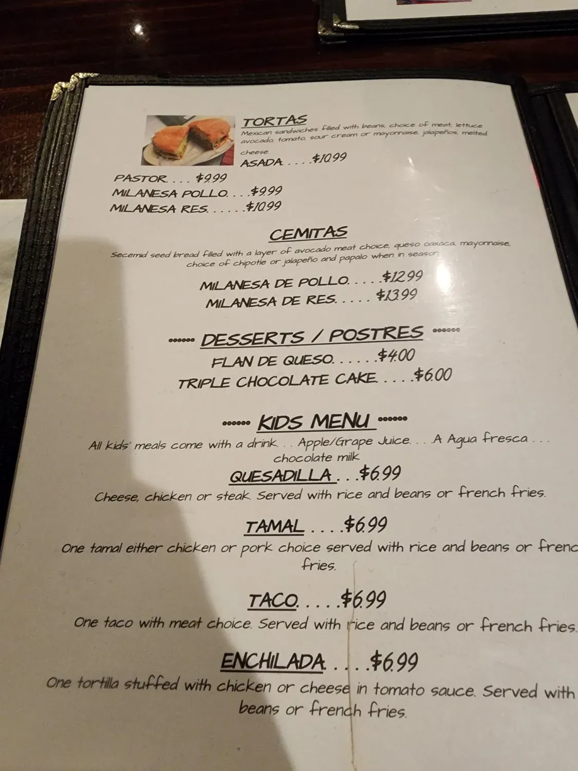 Menu 4