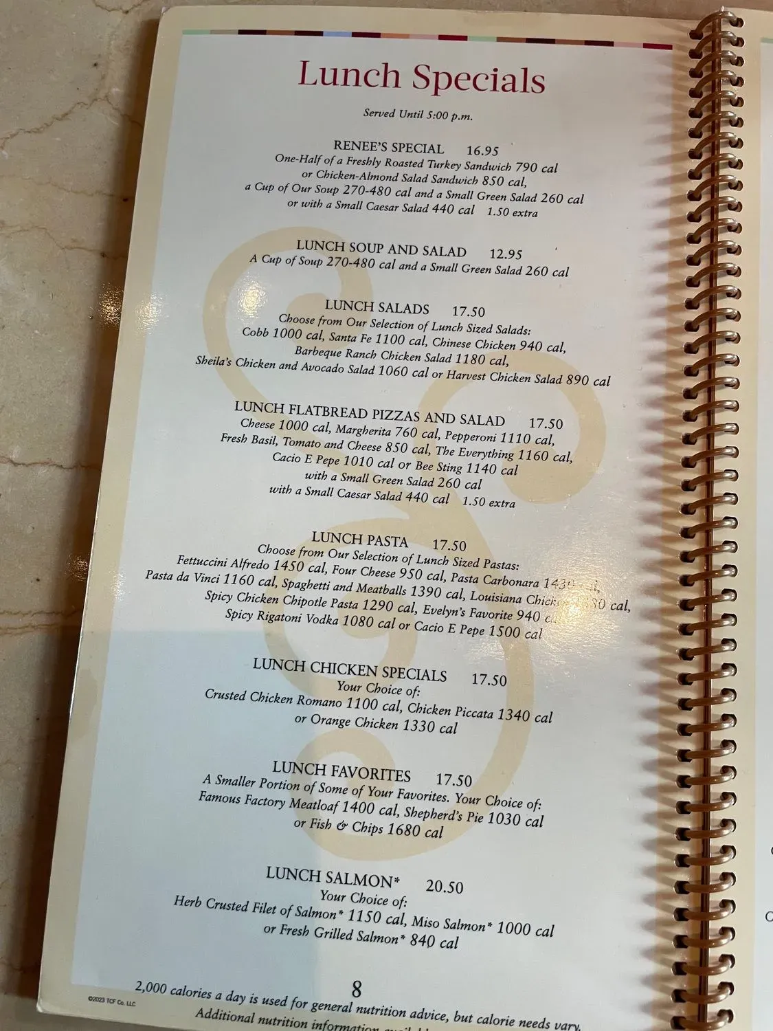 Menu 6