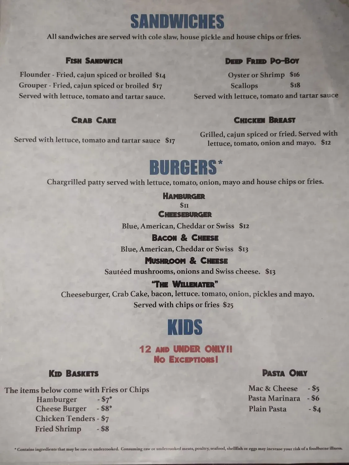 Menu 6