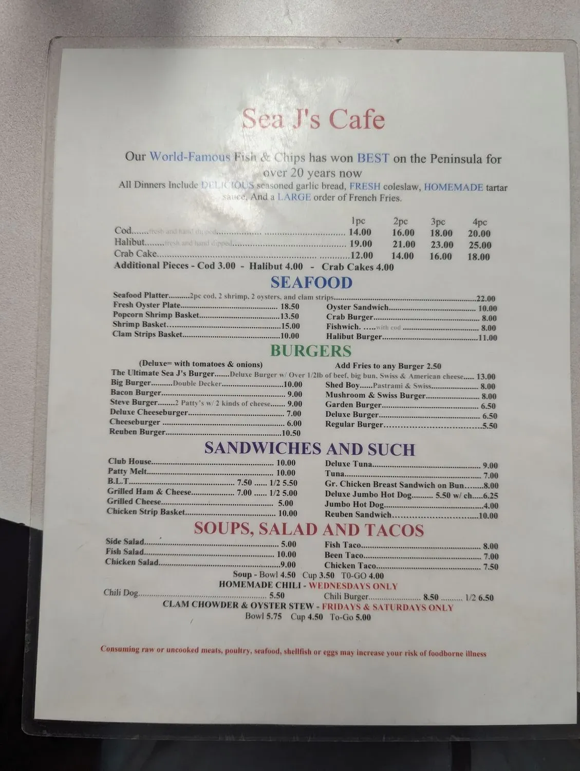 Menu 3