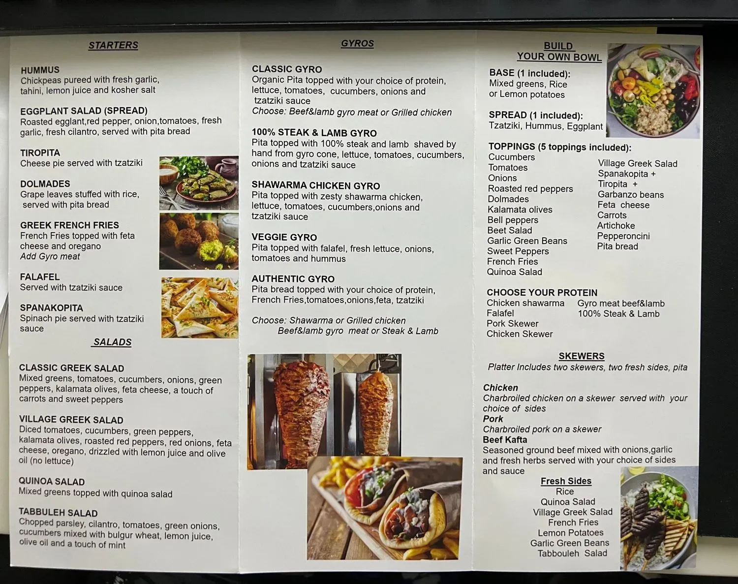 Menu 3