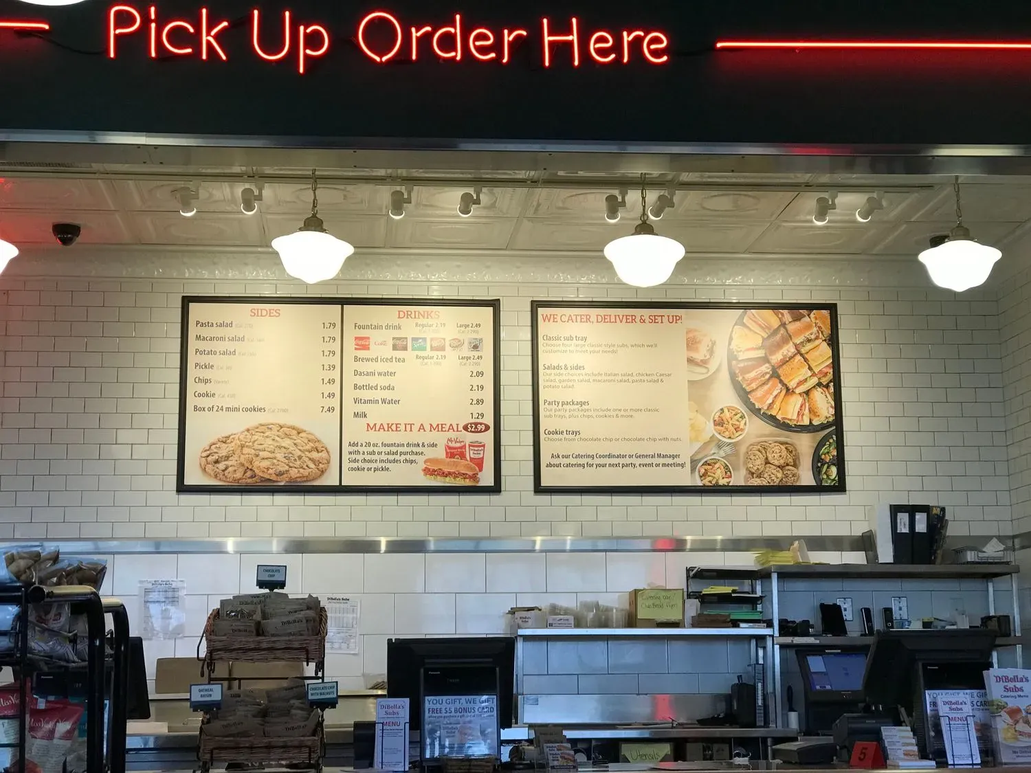 DiBella's Subs Menu - Updated October 2025