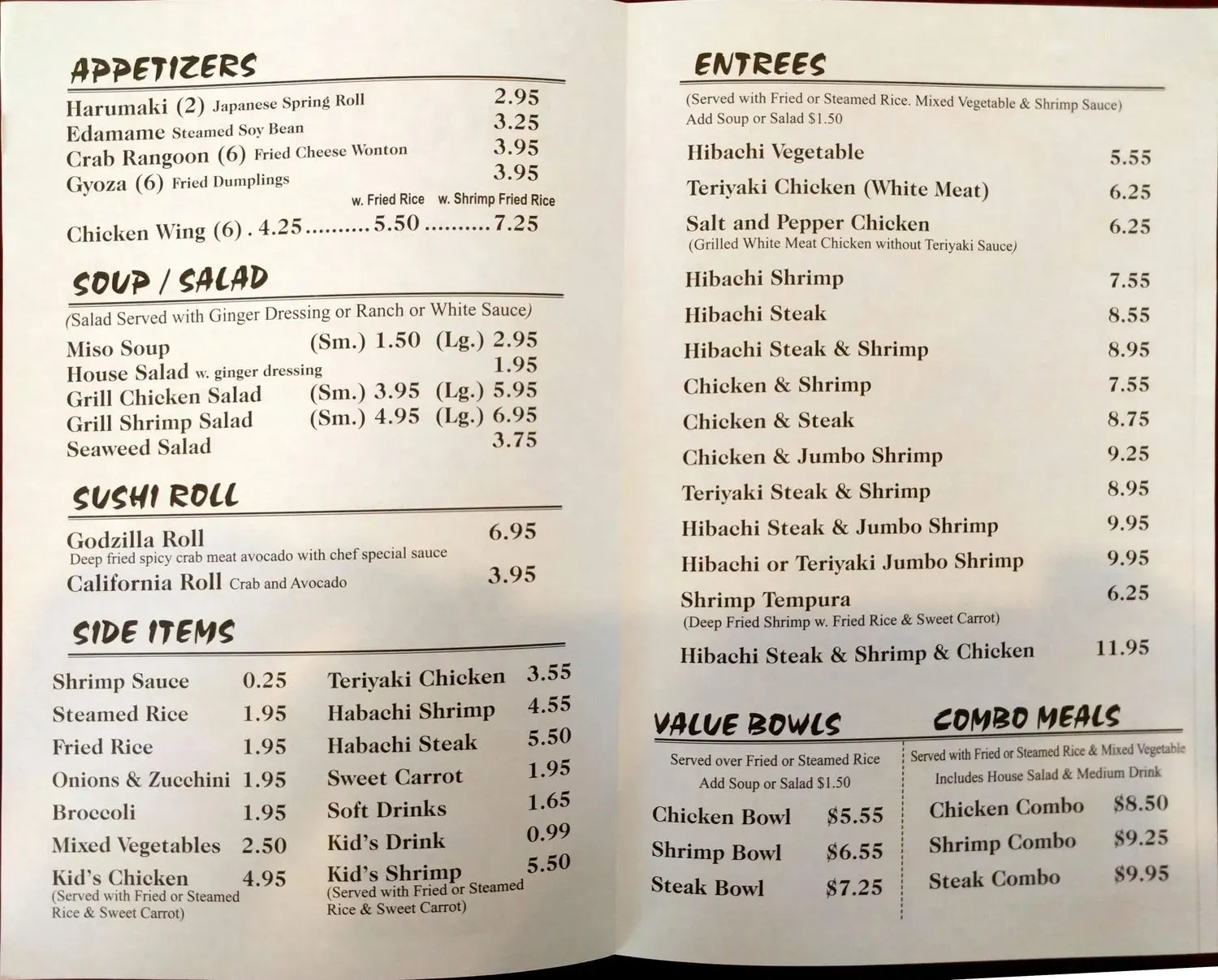 Menu 3