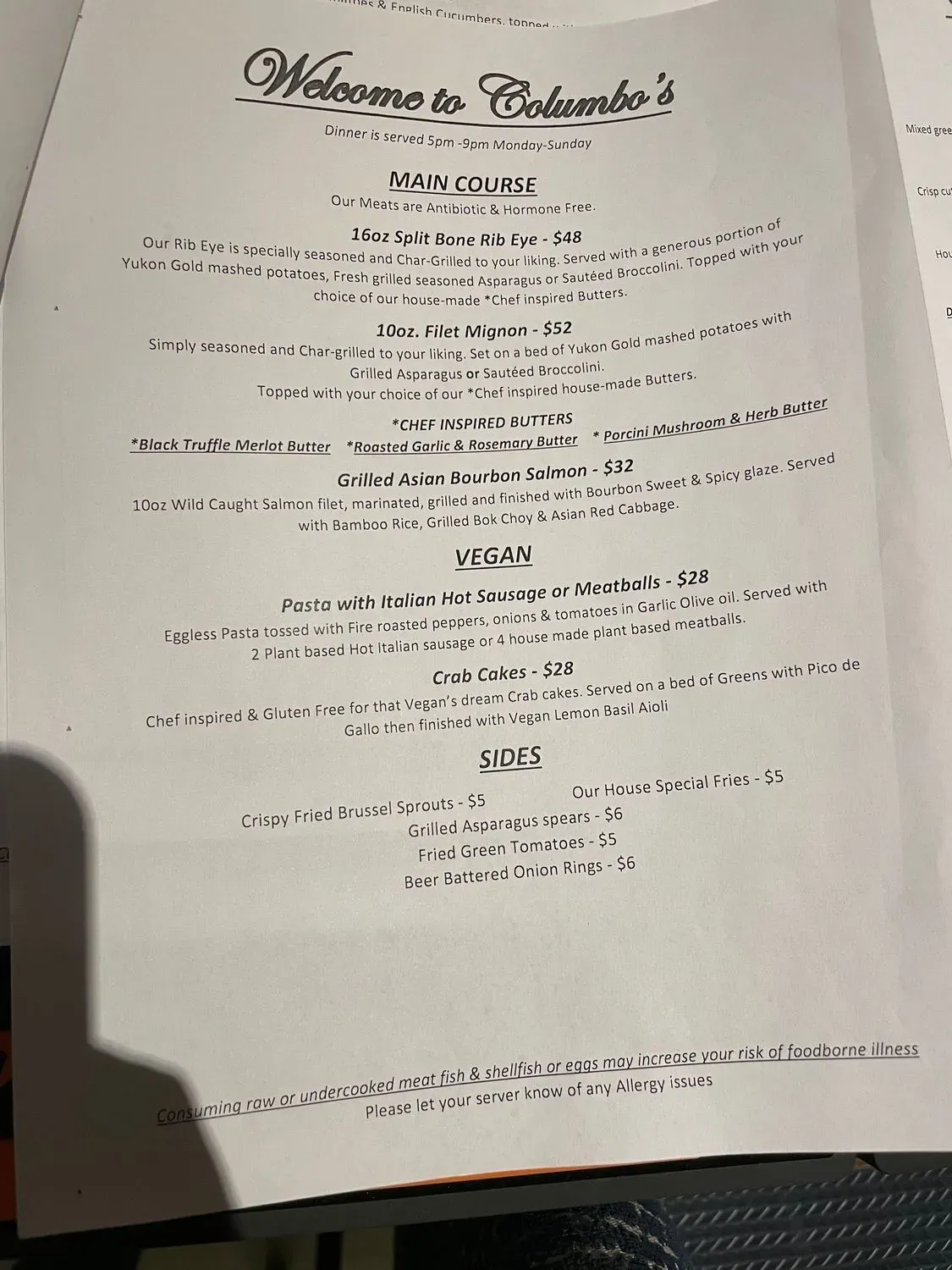 Menu 6