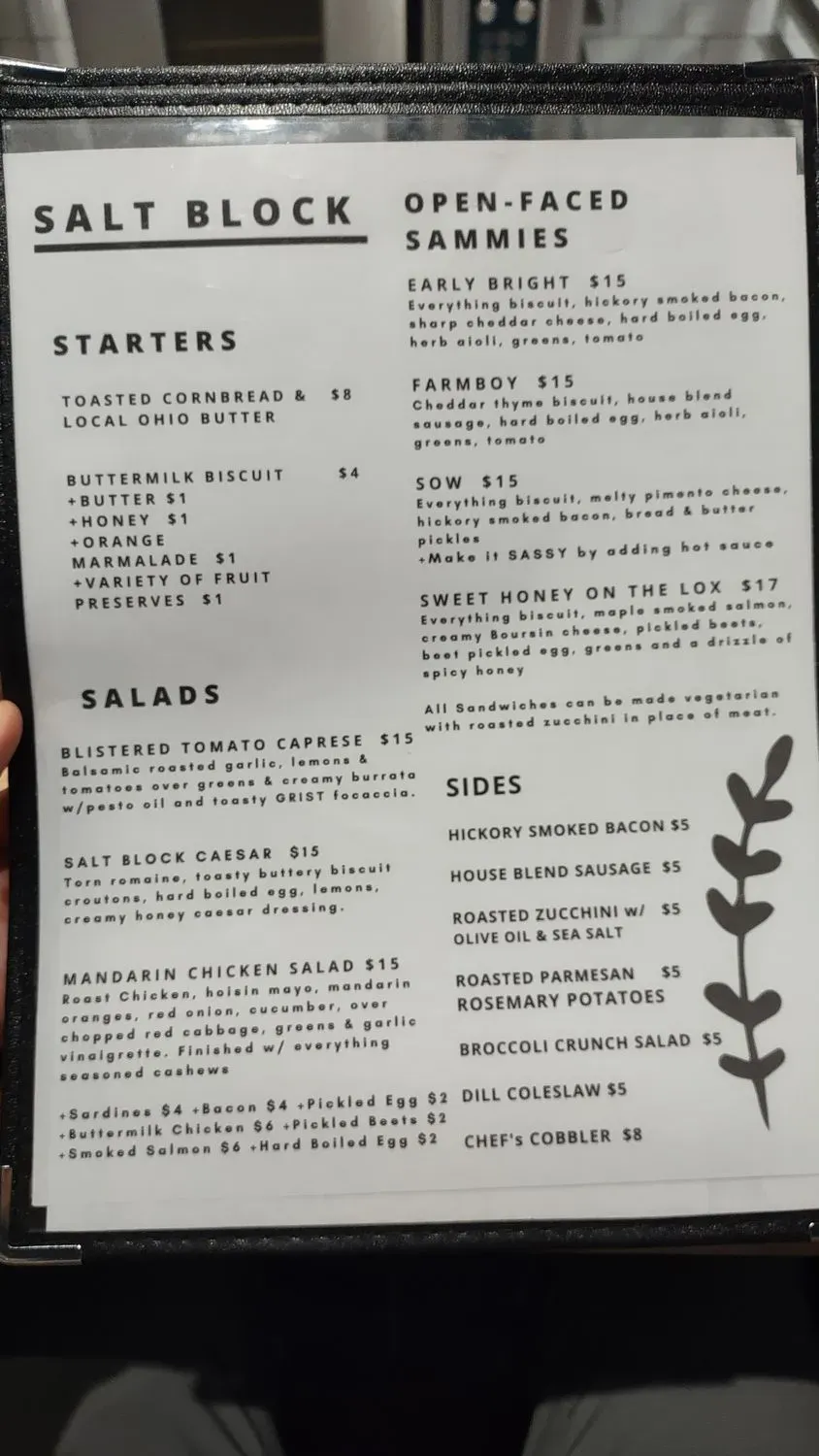 Menu 6