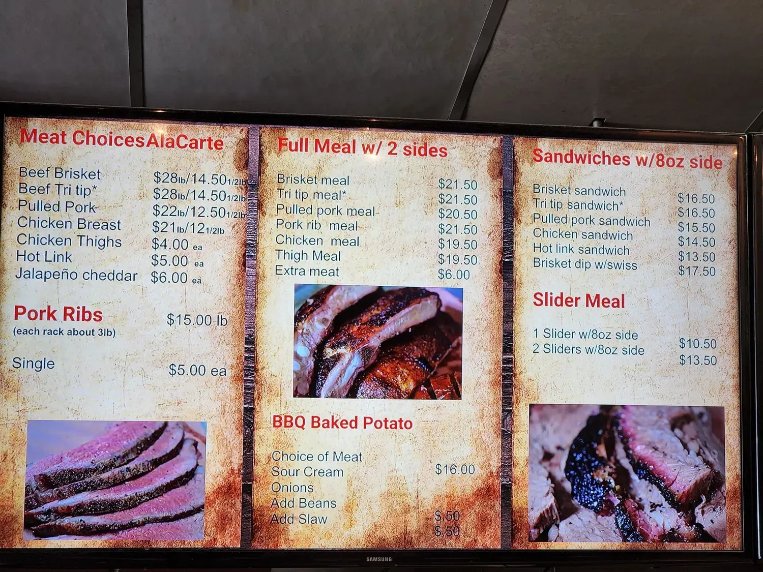 Menu 3