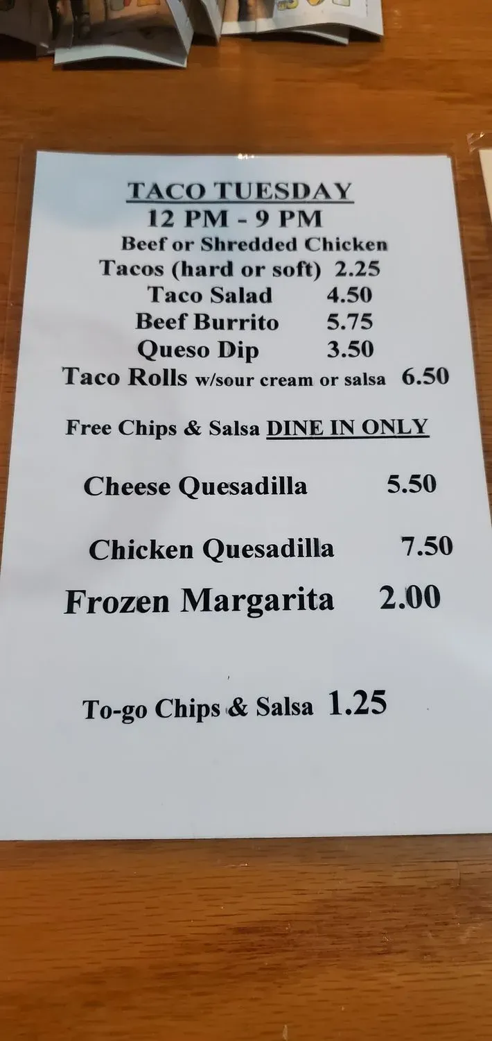 Menu 6