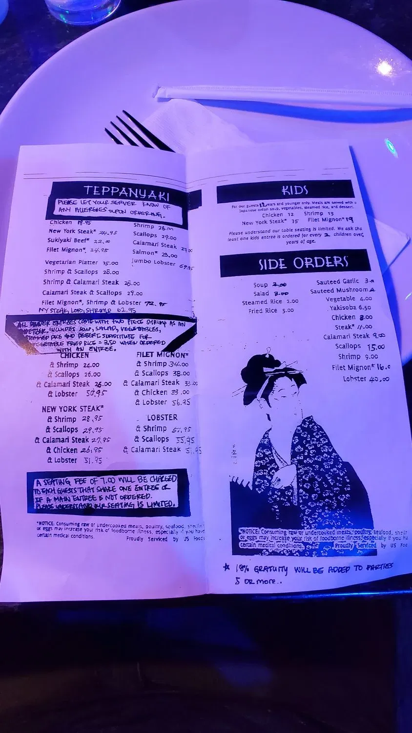 Menu 4