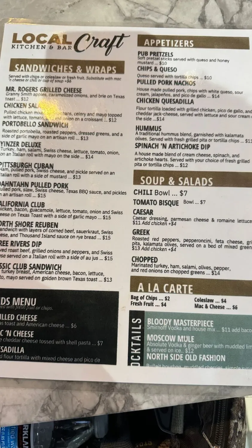 Menu 6