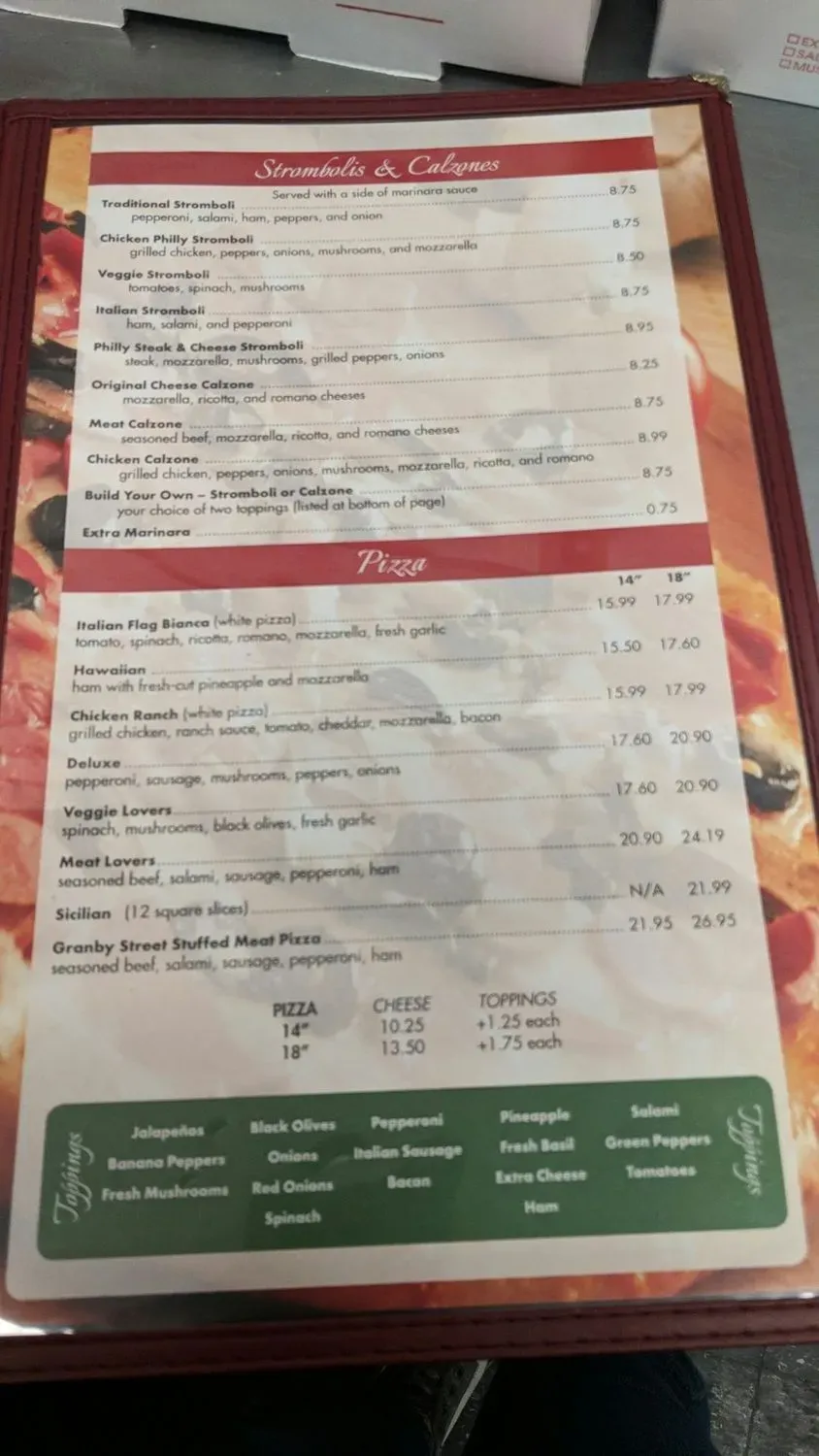 Menu 6