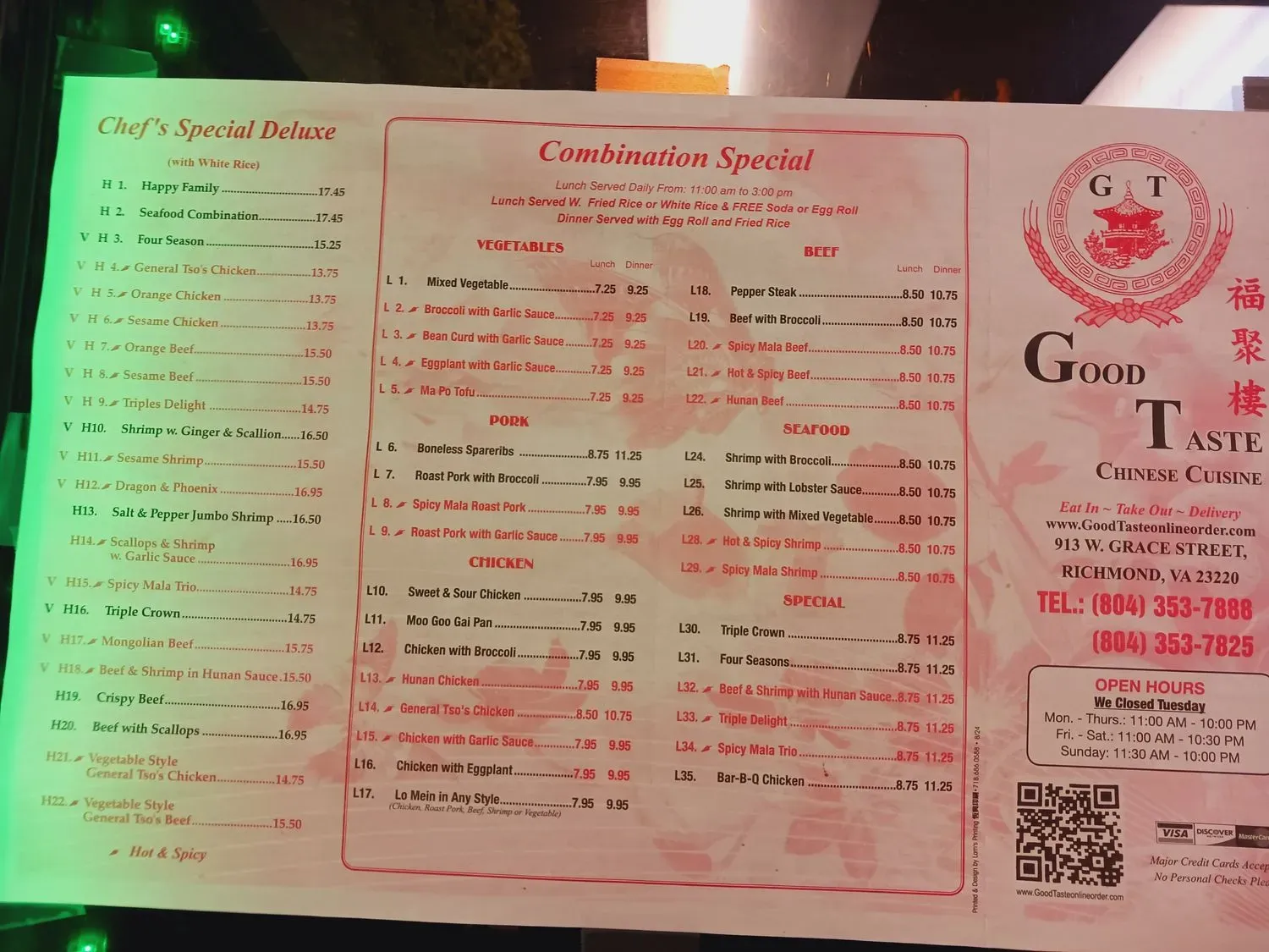 Menu 3