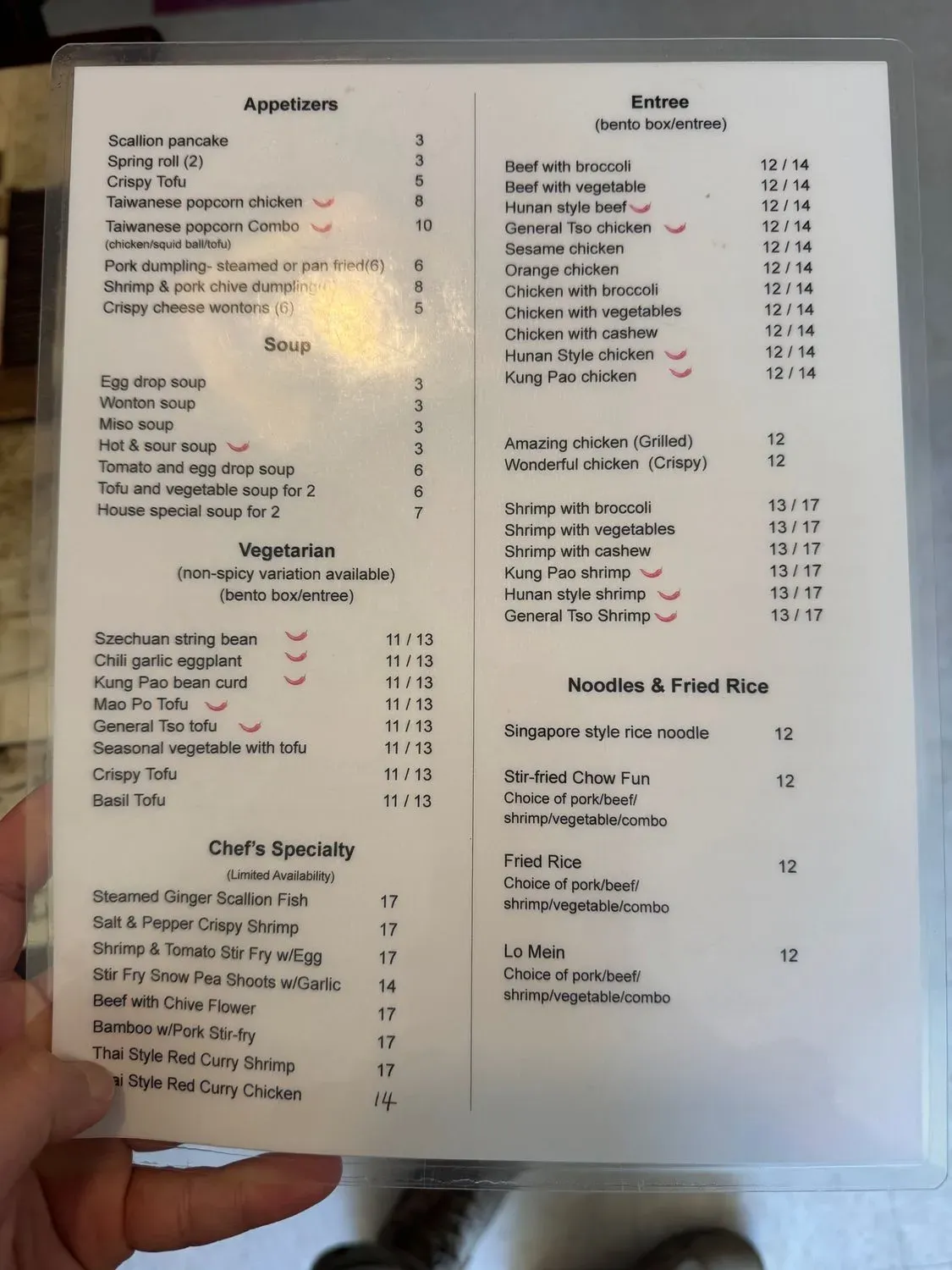 Menu 6