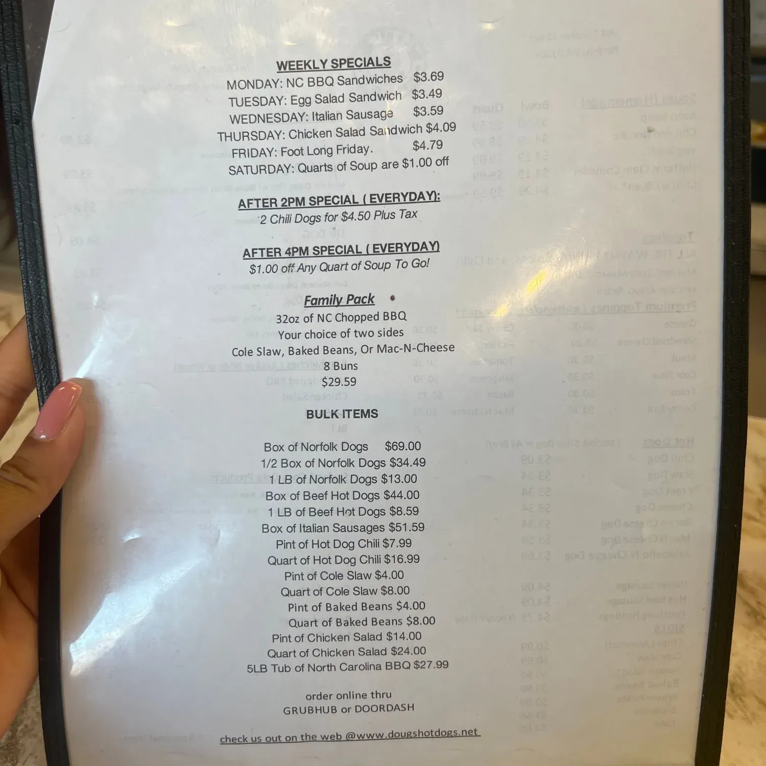 Menu 3