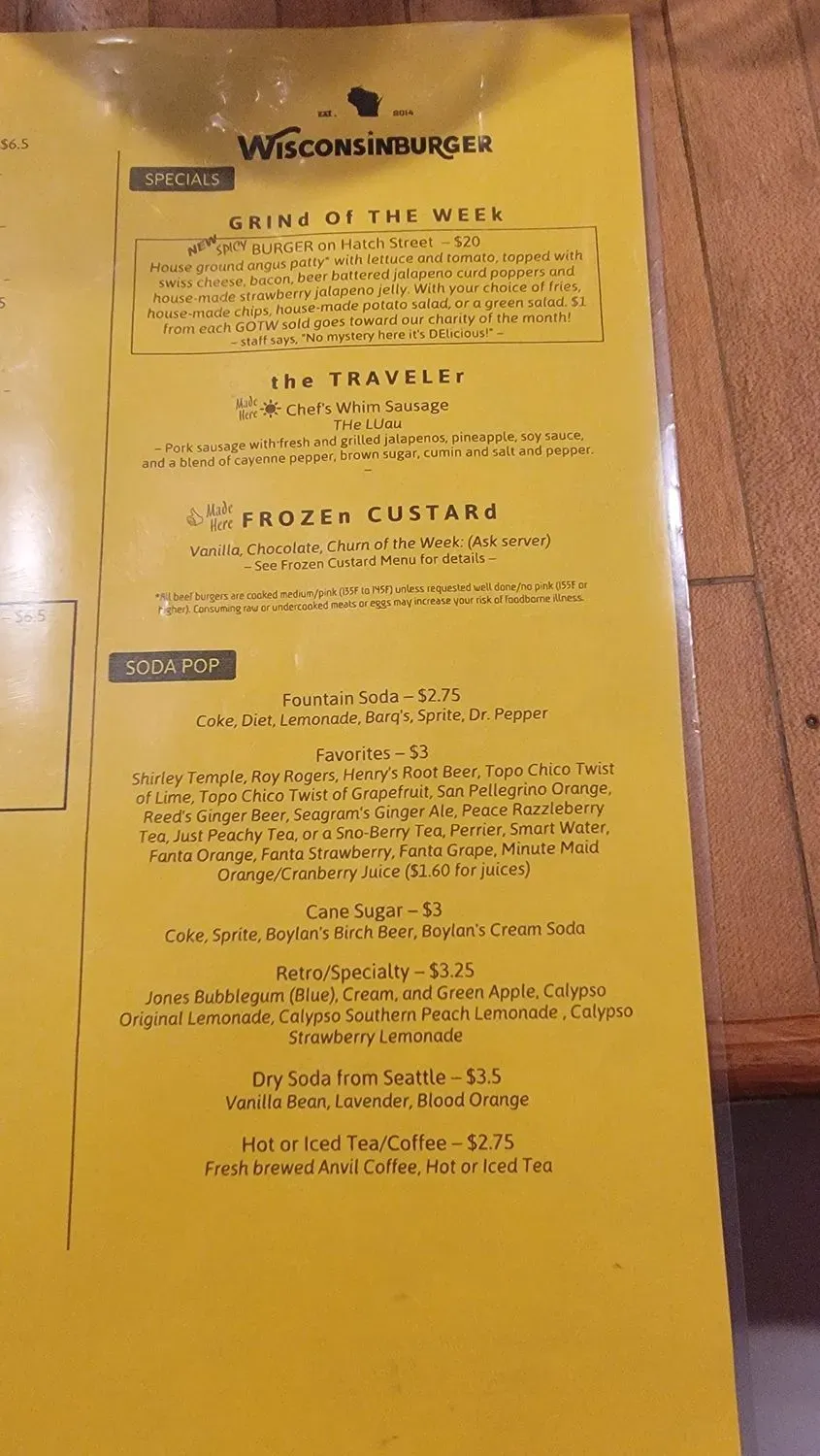 Menu 6