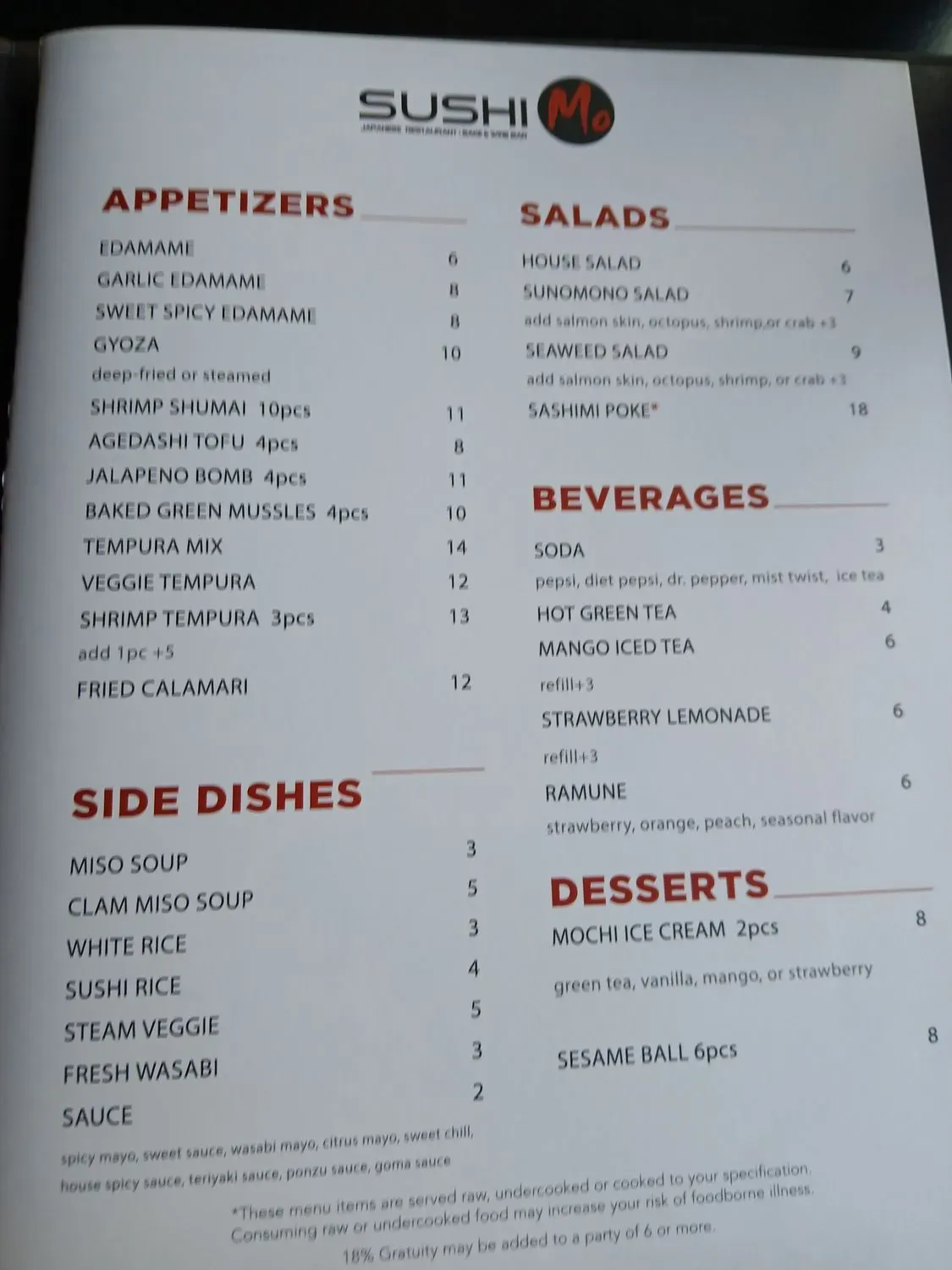 Menu 3