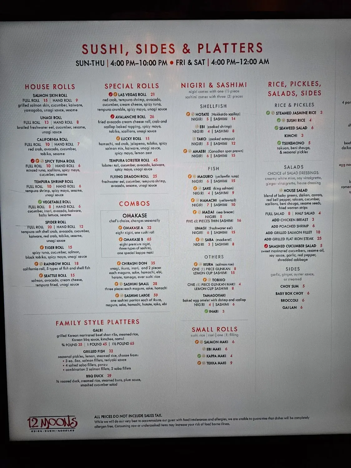 Menu 6
