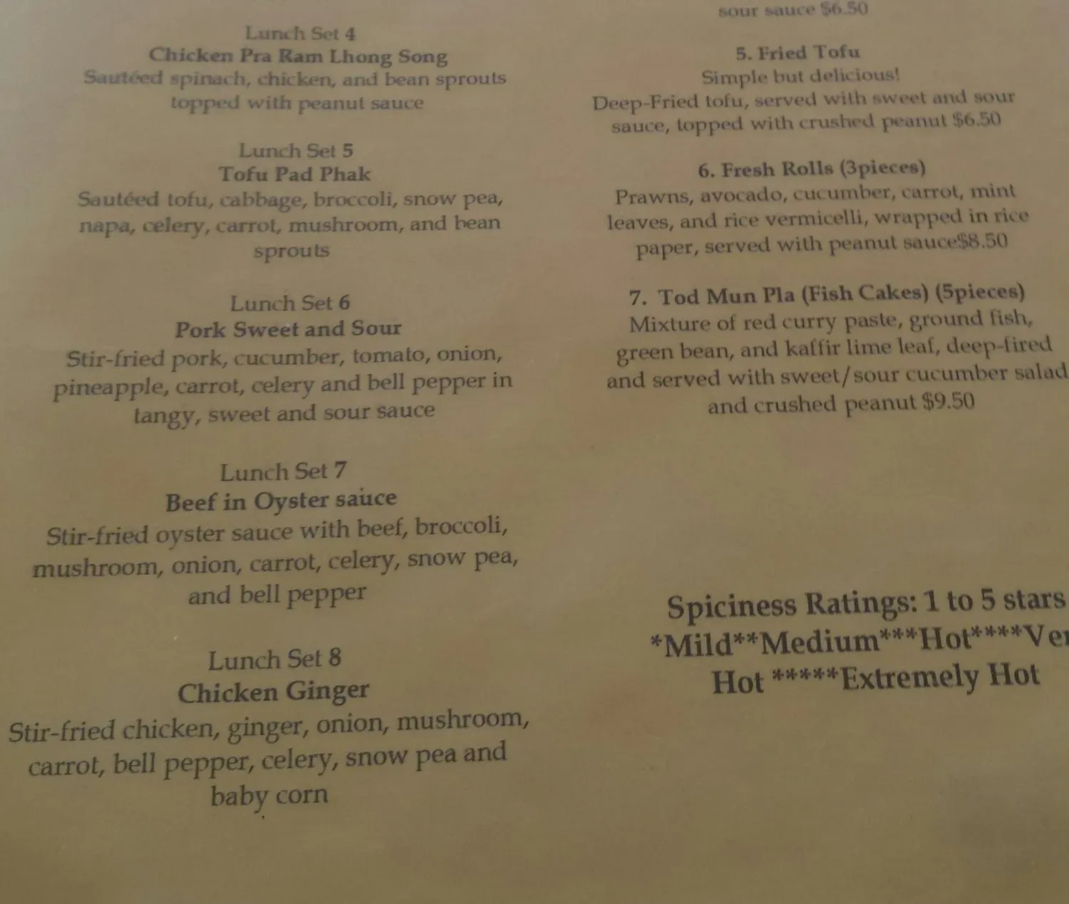 Menu 6