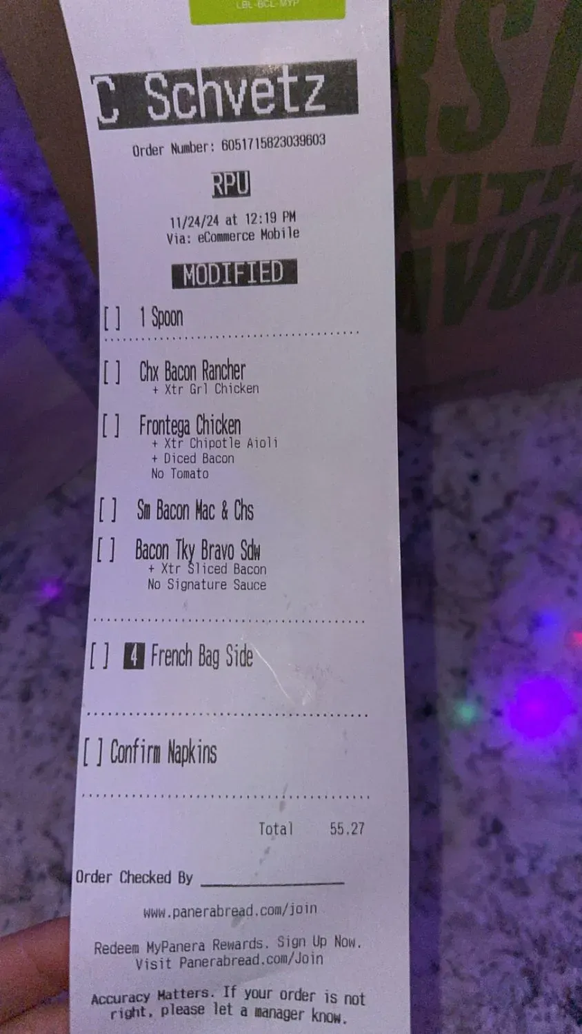 Menu 3