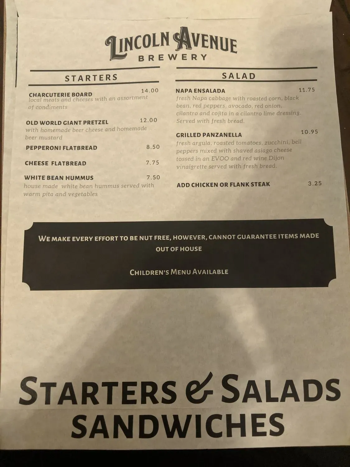 Menu 6