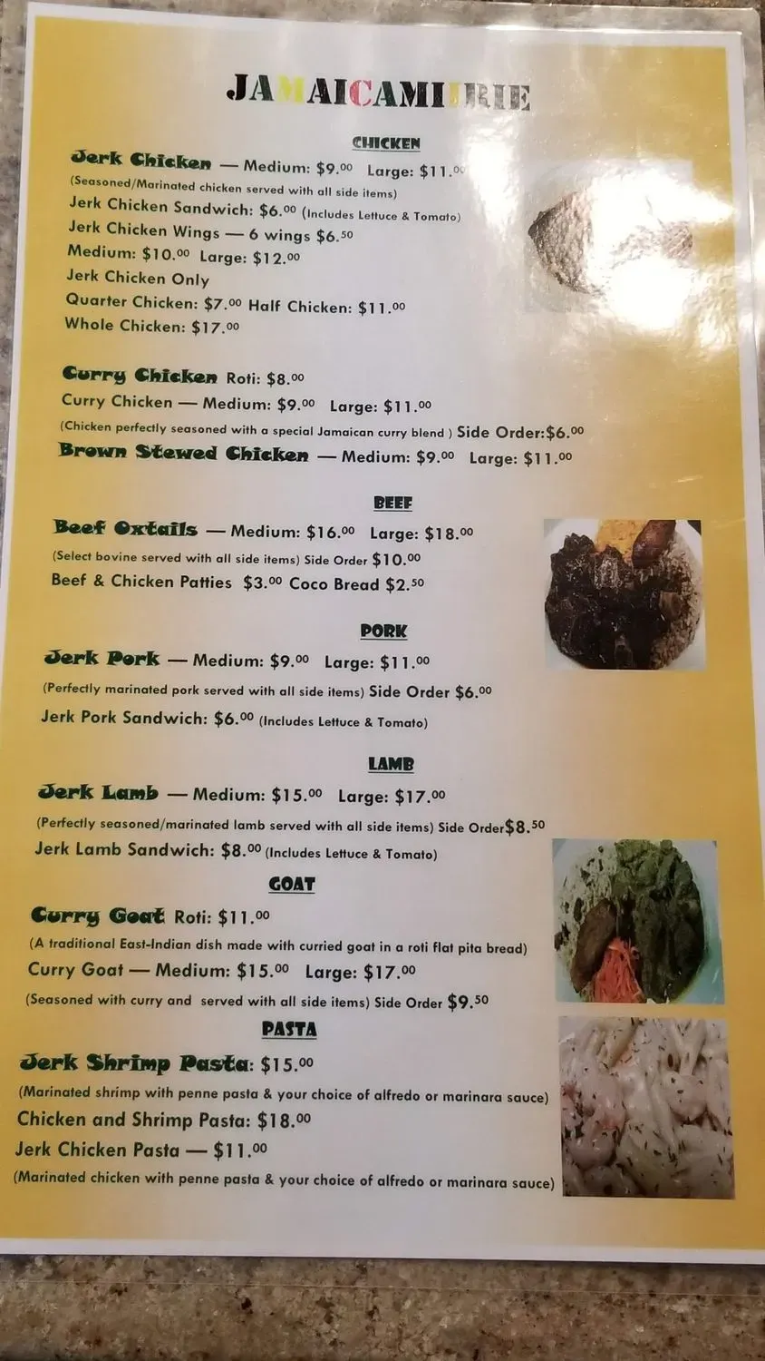 Menu 3