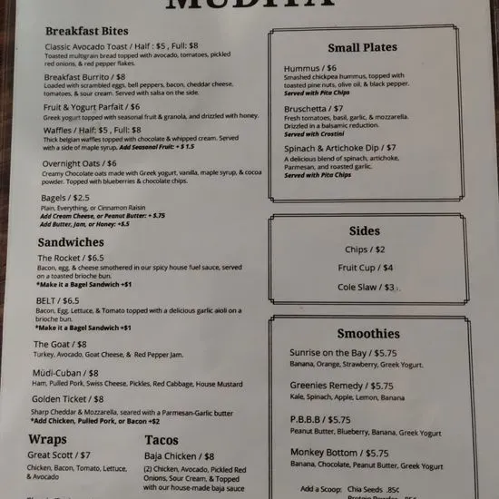 Menu 3