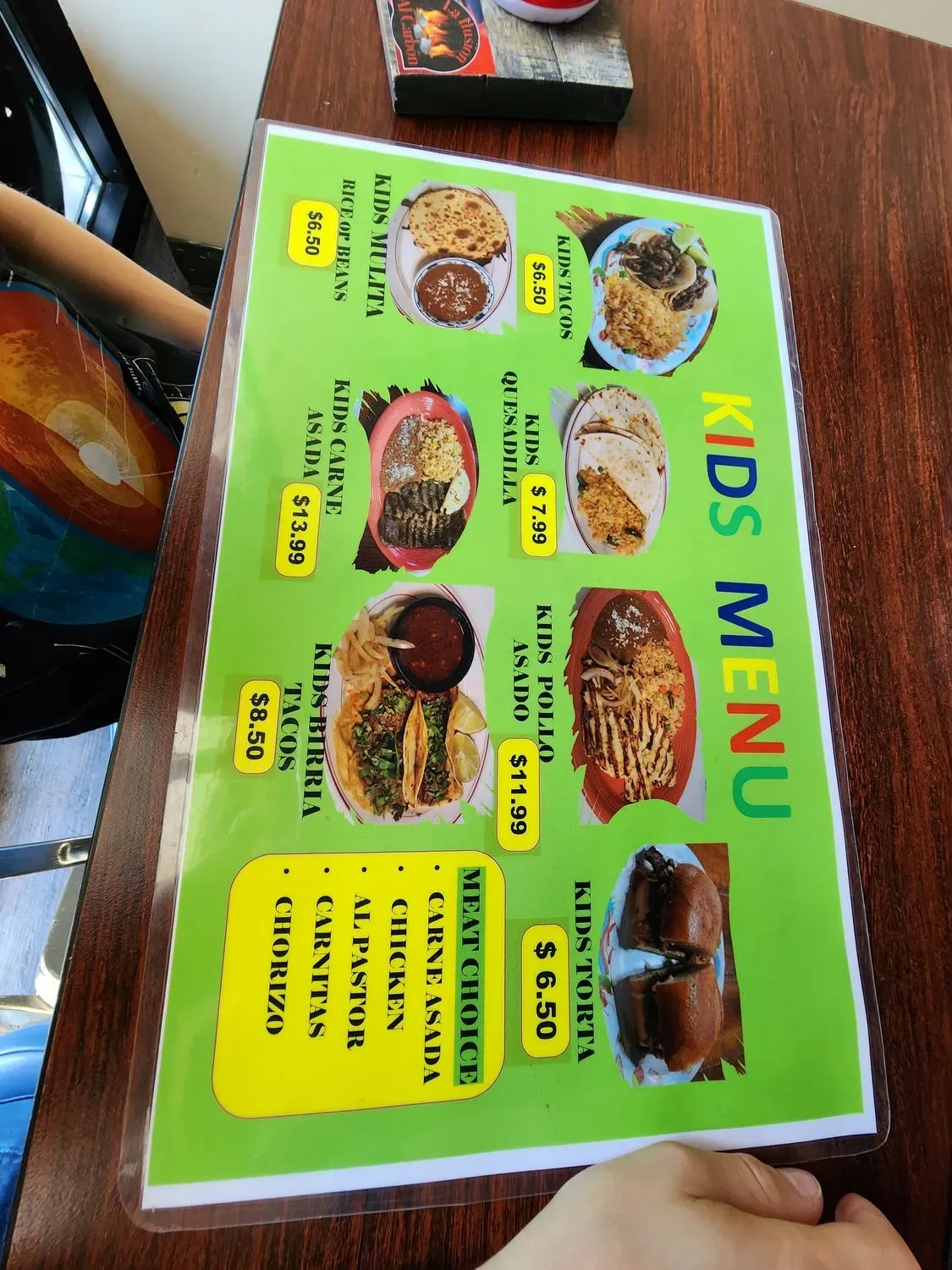 Menu 6