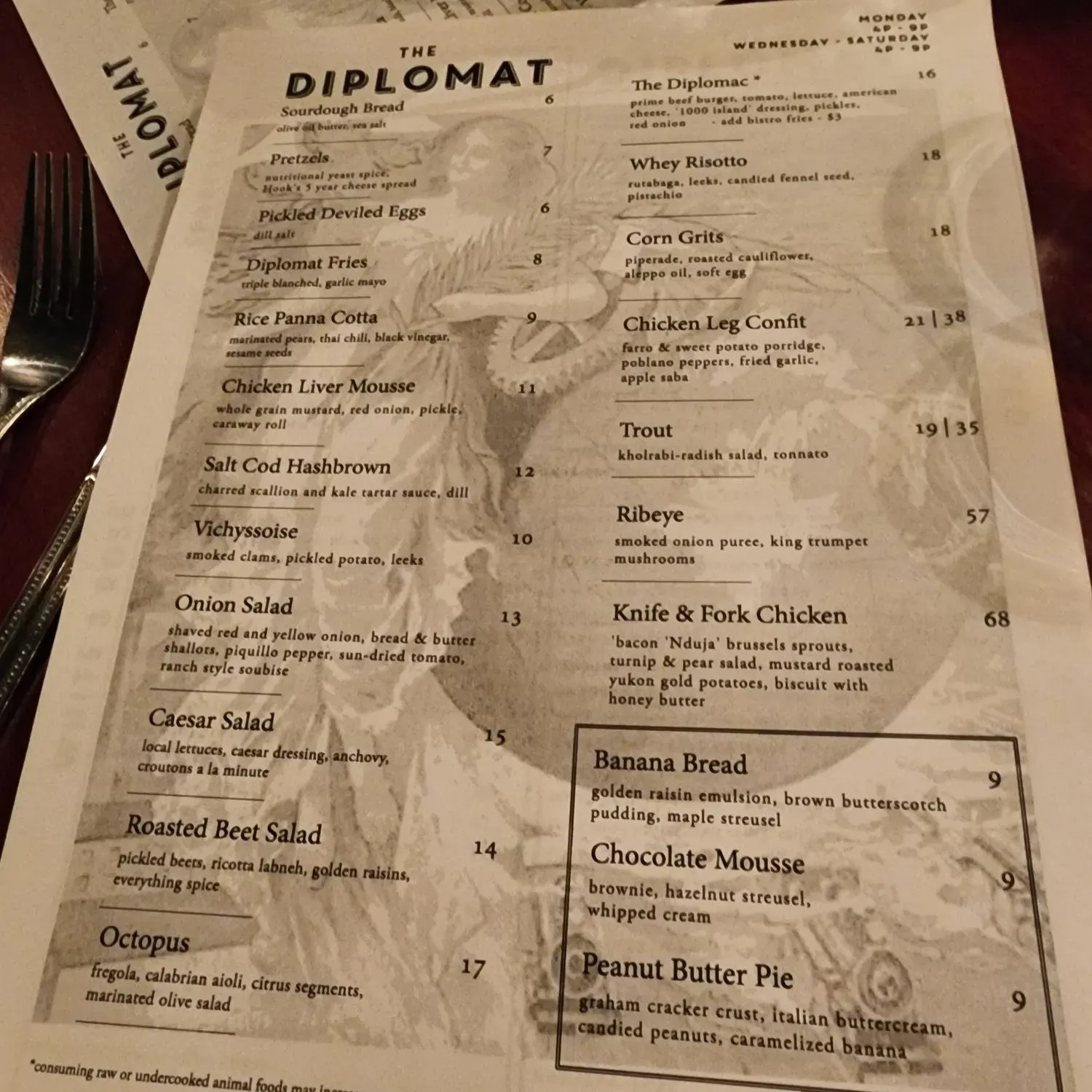 Menu 6