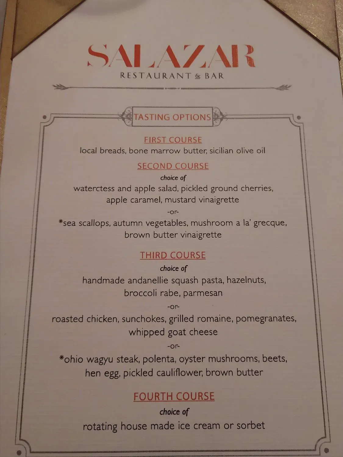 Menu 4