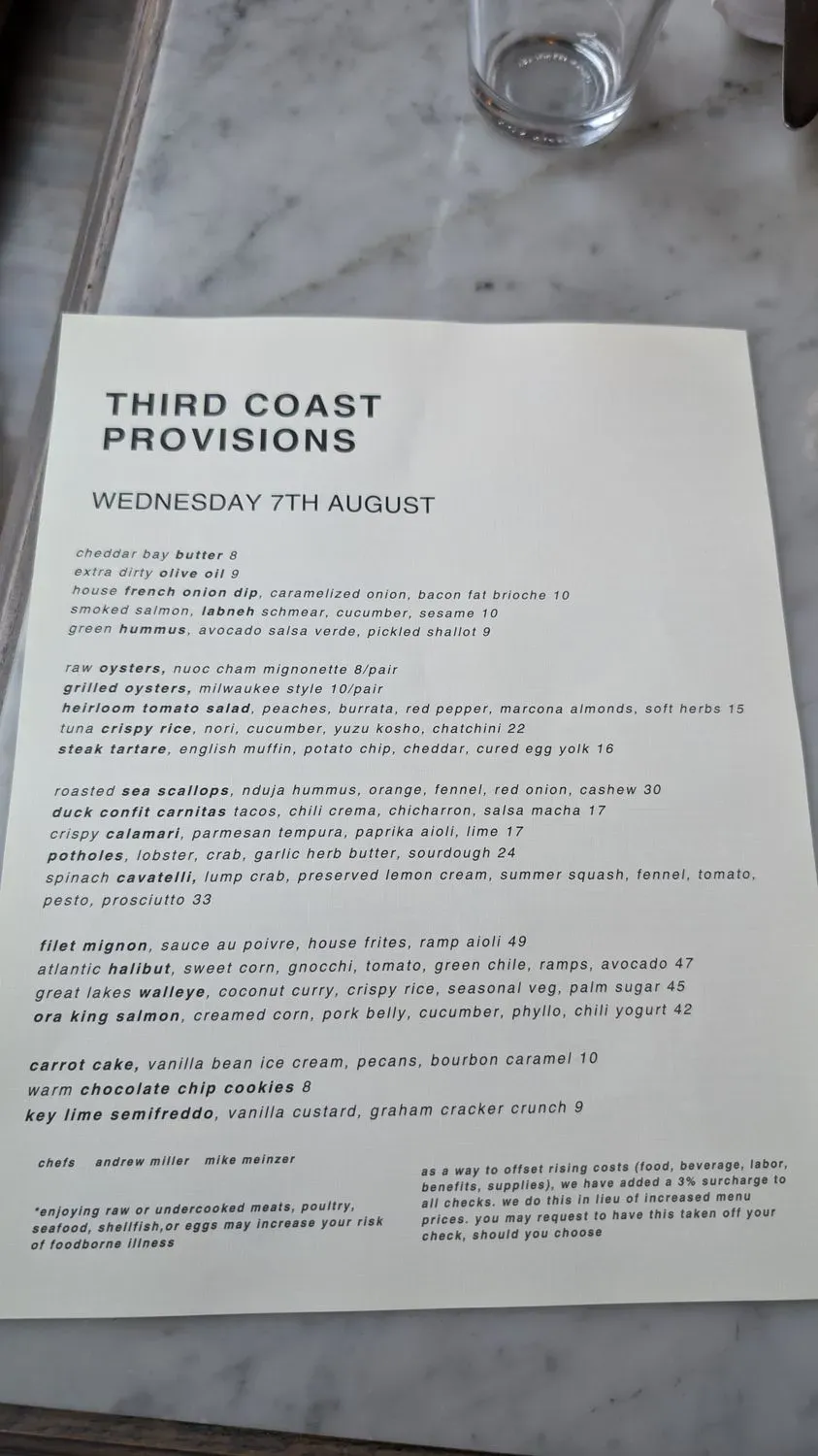 Menu 3