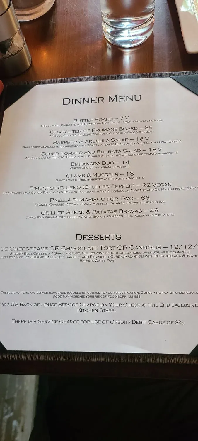 Menu 6