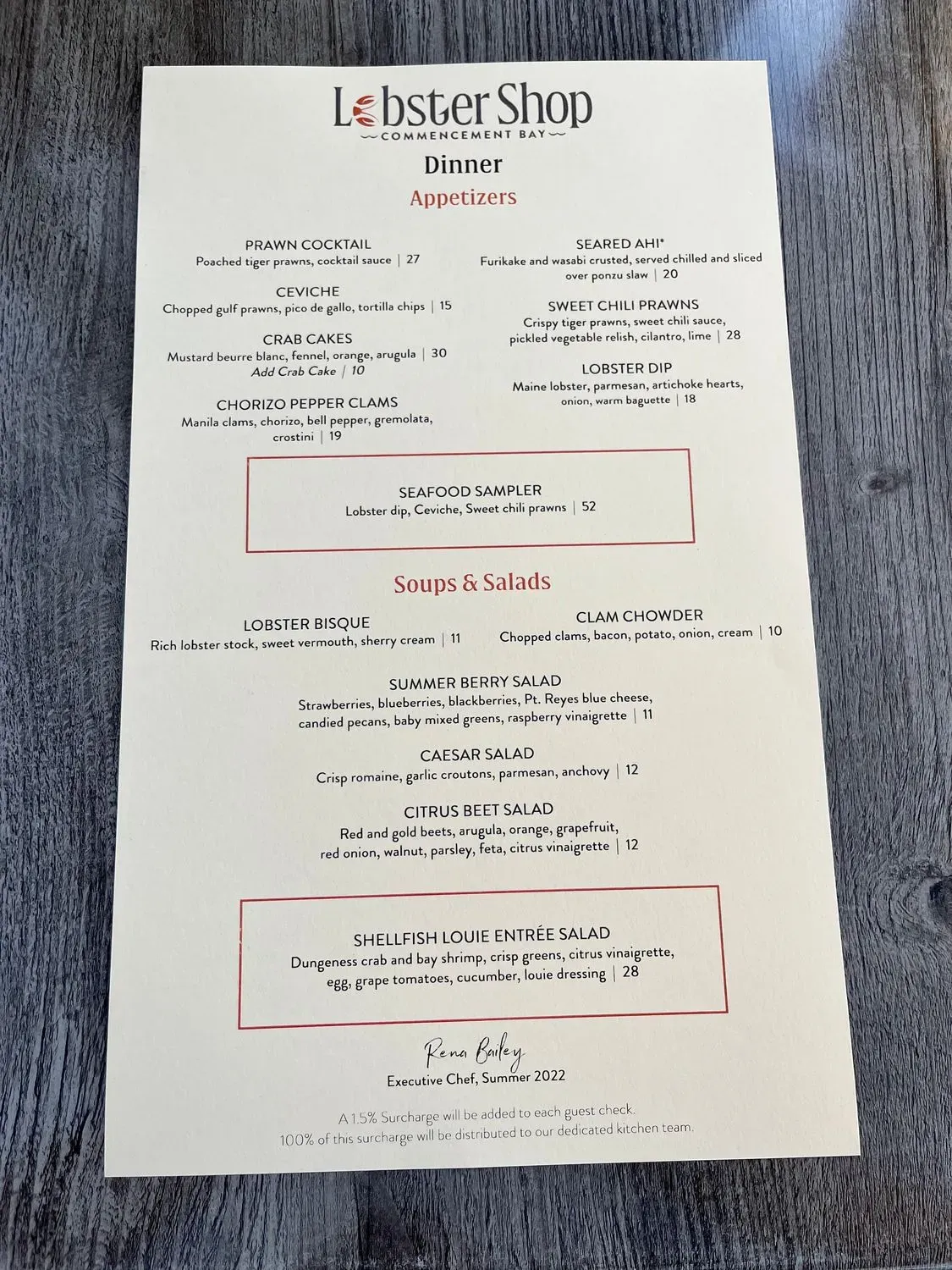 Menu 6