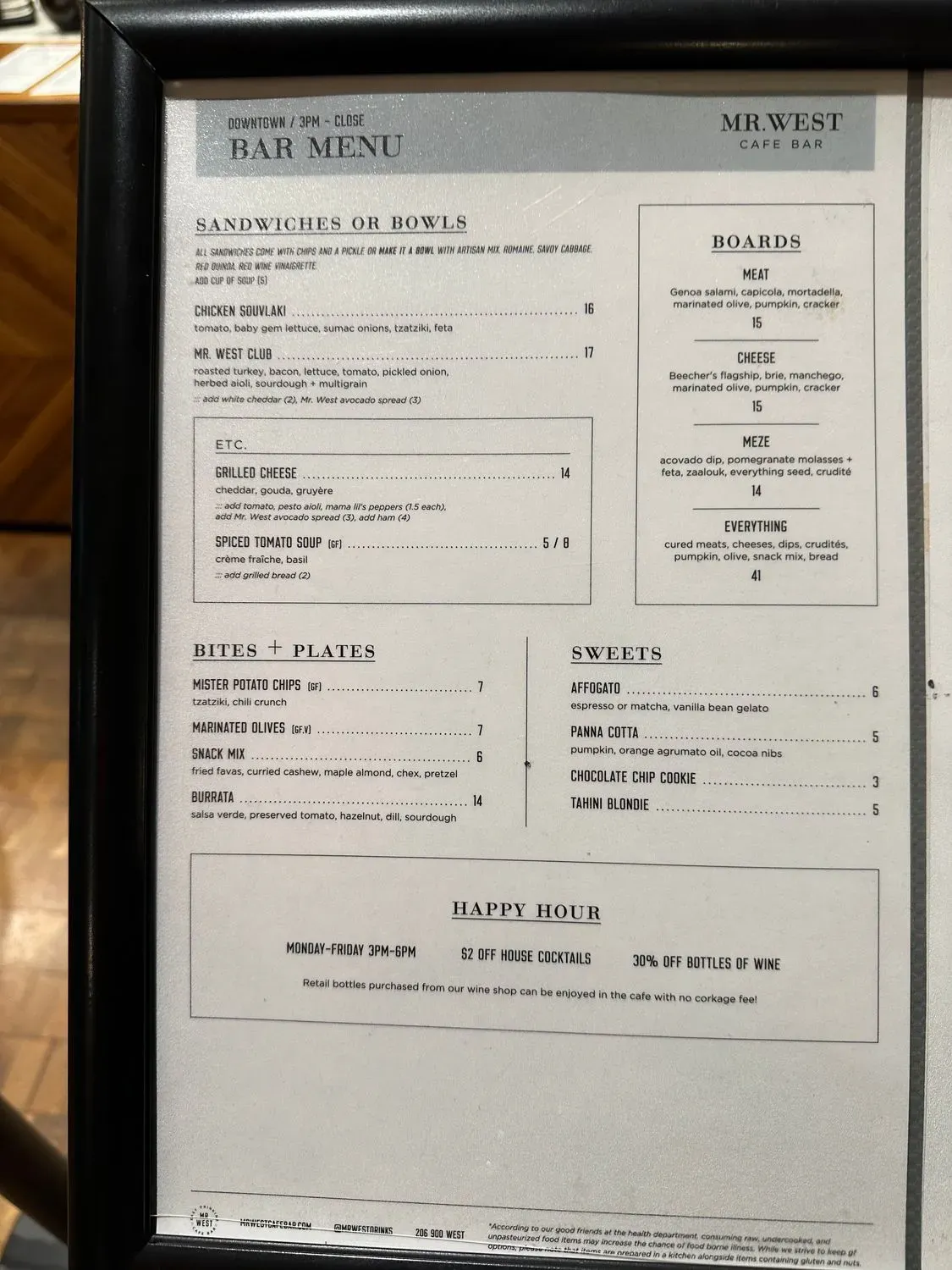 Menu 4