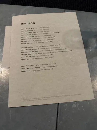 Menu 6