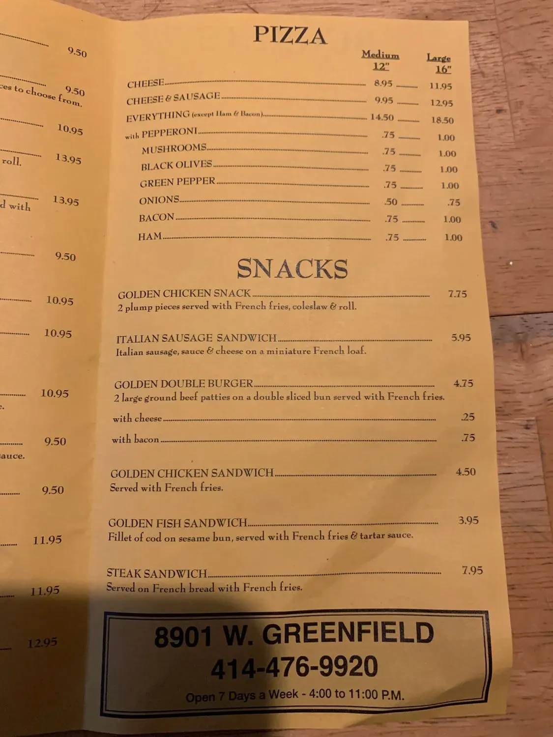 Menu 3