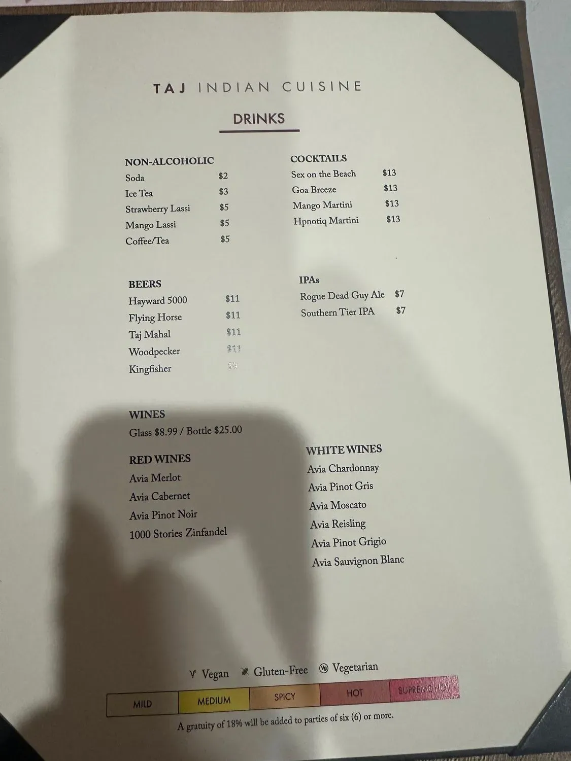 Menu 4