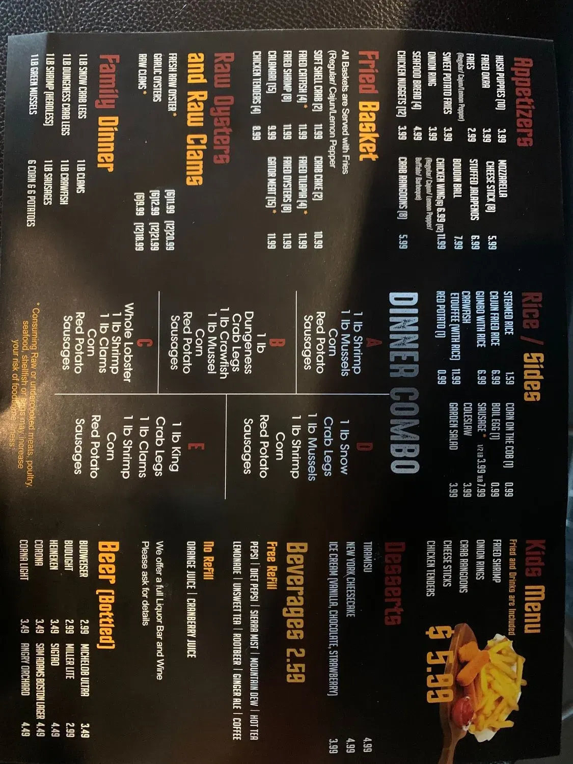 Menu 3