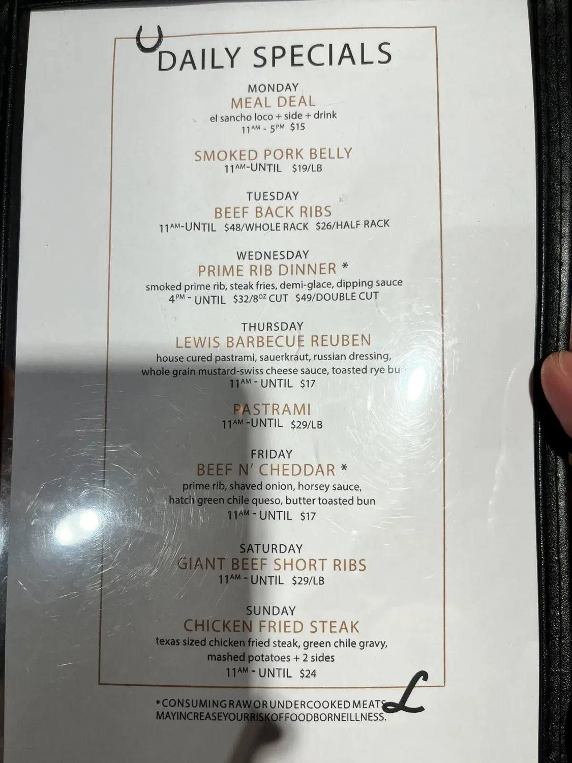 Menu 6