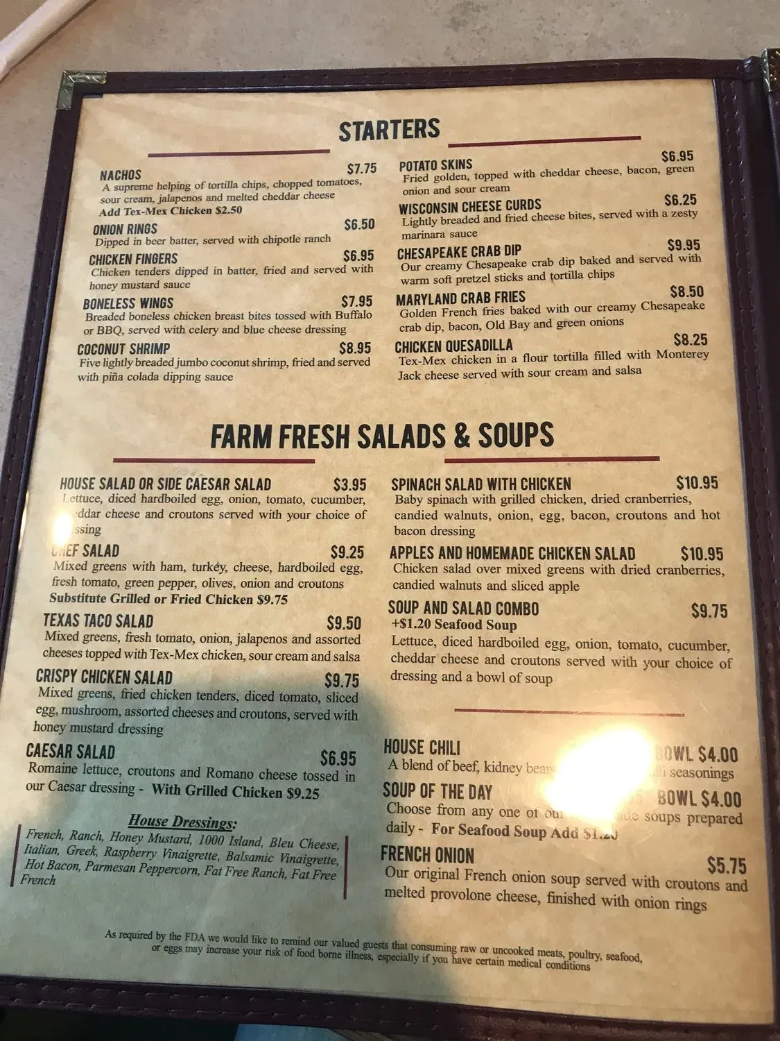 Menu 6