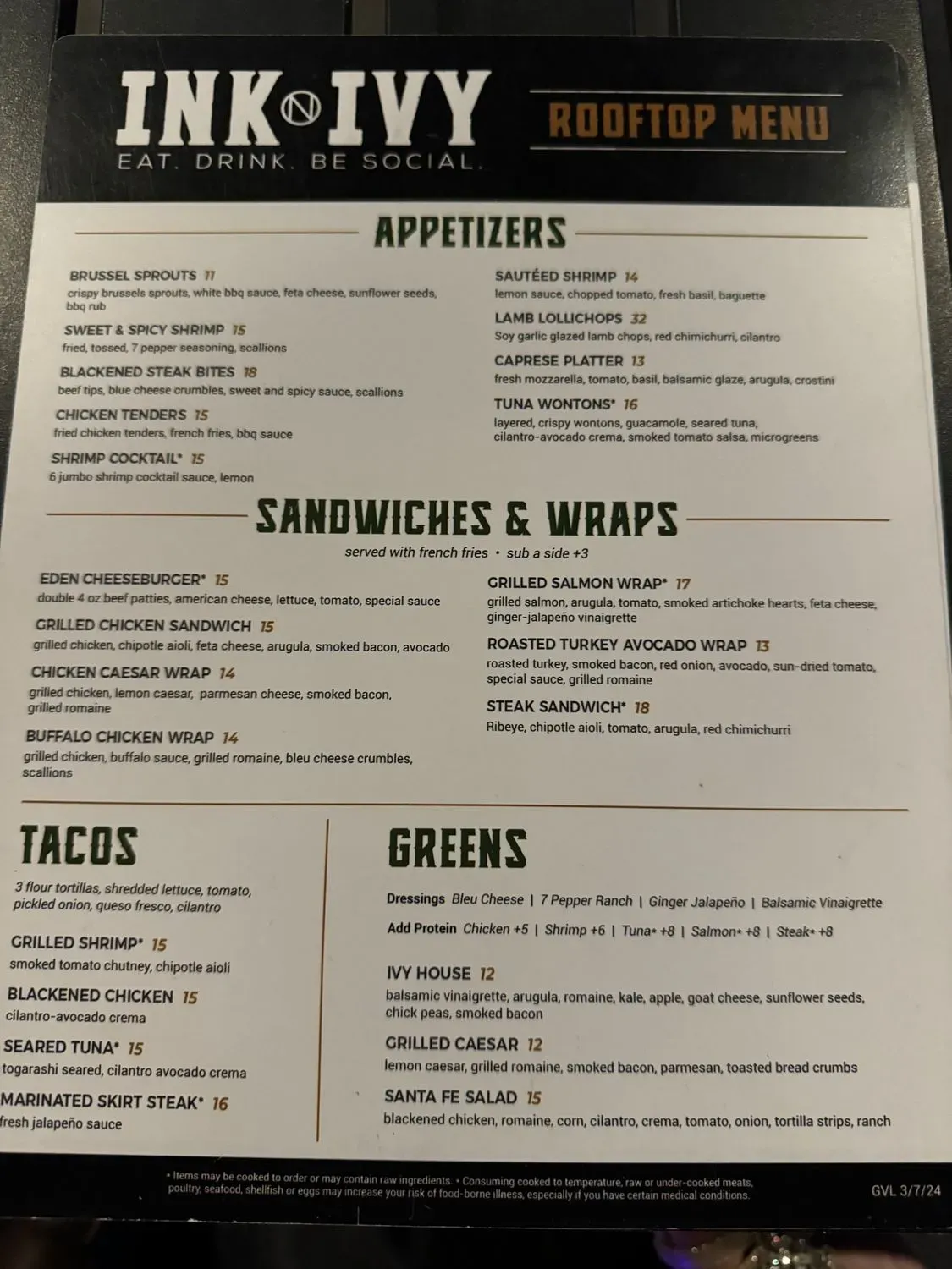 Menu 4